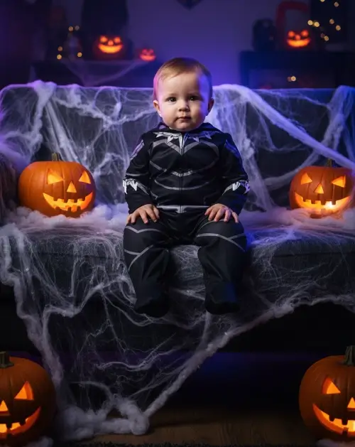 Black panther baby Halloween costumes