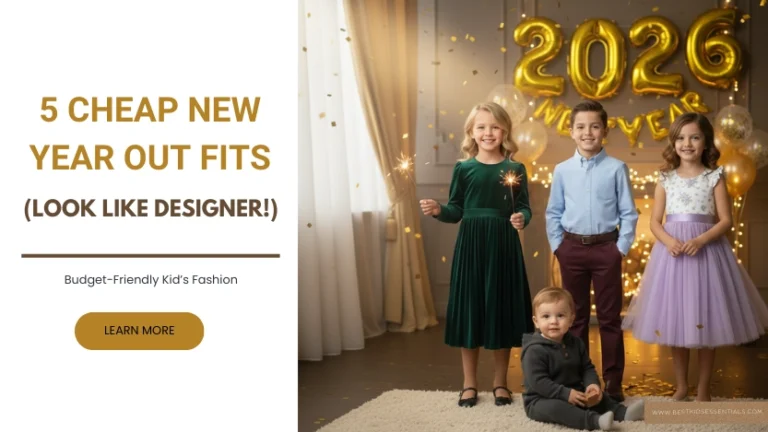 new year clothes for kids – banner